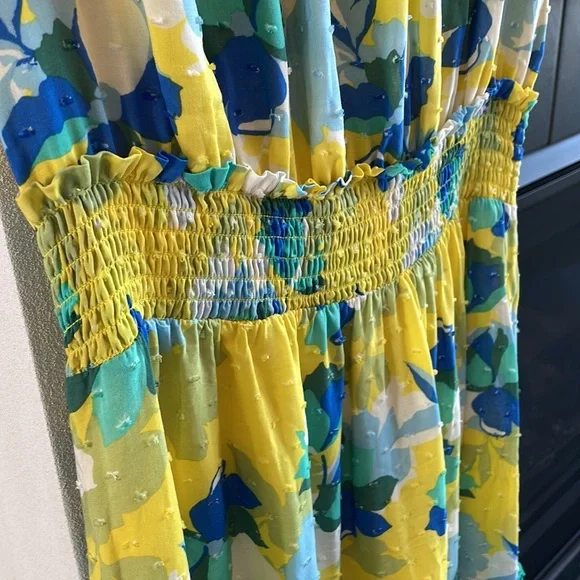 Draper James RSVP floral maxi dress NWOT - Picture 6 of 10